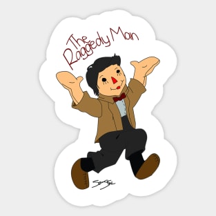 The Raggedy Man Sticker